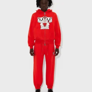 Minus Two Red Kitty Tracksuit