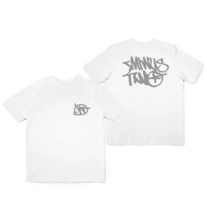 Minus Two White Basic T Shirt